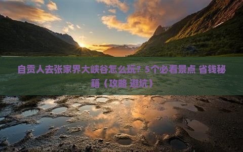 自贡去张家界大峡谷团体旅游
