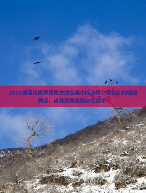 湘西去张家界凤凰古城旅游小吃