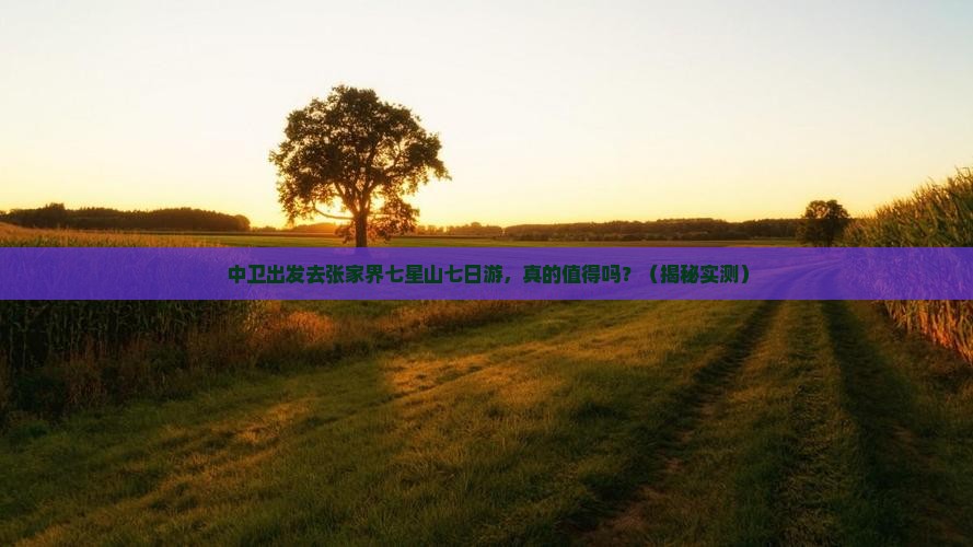 中卫去张家界七星山七日游