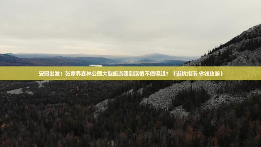 安阳去张家界森林公园大型旅游团