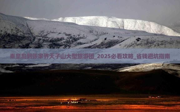 秦皇岛到张家界天子山大型旅游团