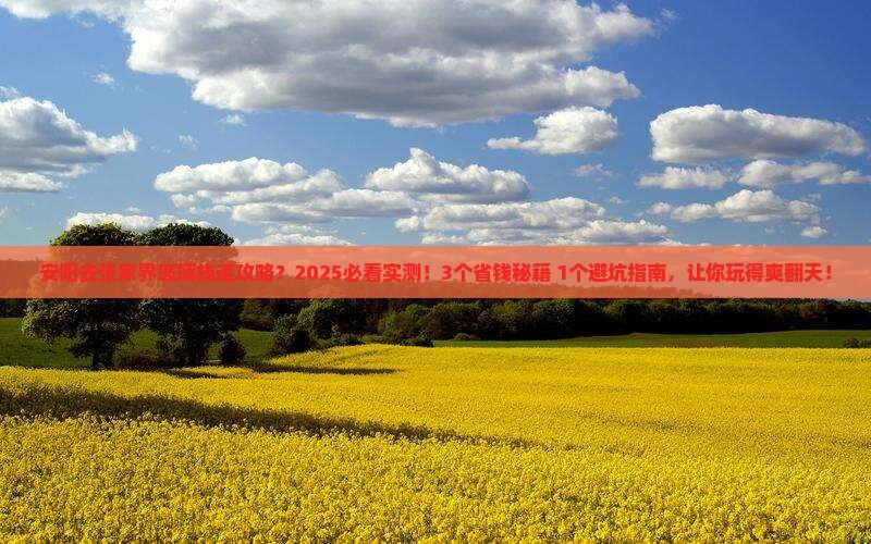 安阳去张家界玻璃栈道攻略