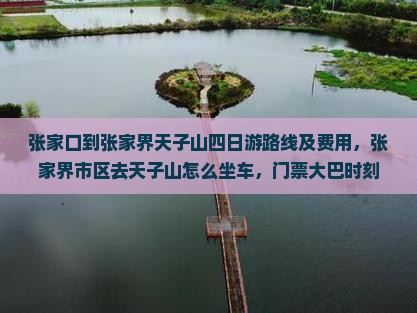 张家口到张家界天子山四日游
