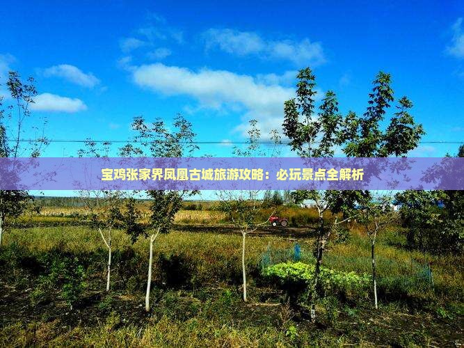 宝鸡去张家界凤凰古城哪里玩