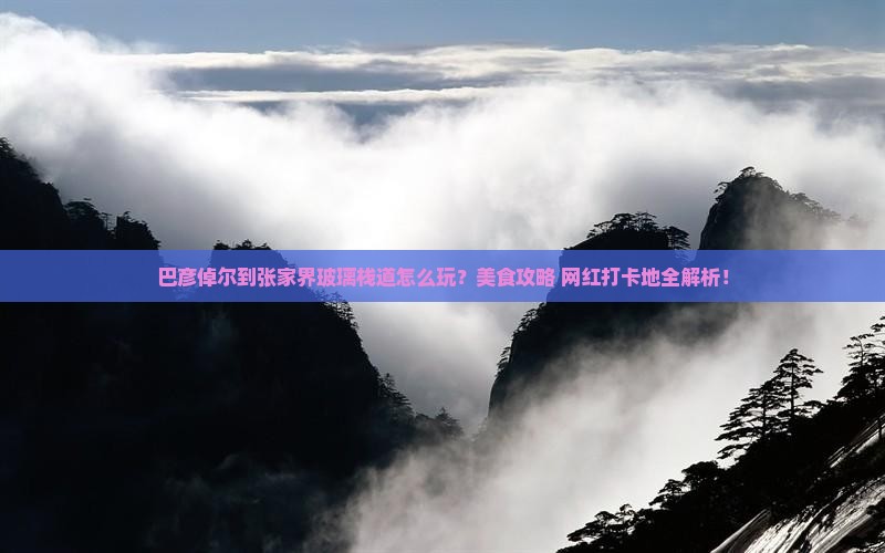 巴彦倬尔到张家界玻璃栈道旅游小吃