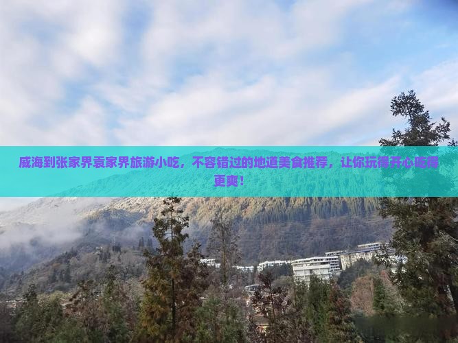 威海到张家界袁家界旅游小吃