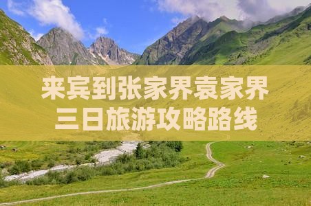 来宾到张家界袁家界三日游