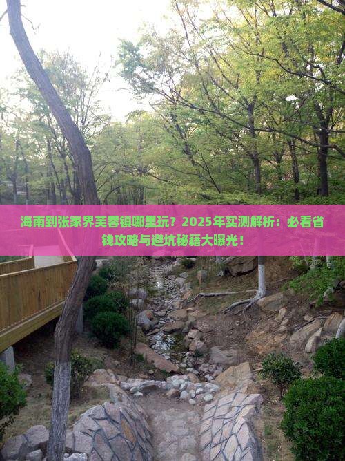 海南到张家界芙蓉镇哪里玩