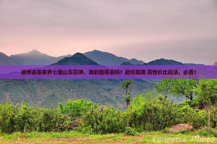 德州去张家界七星山五日游