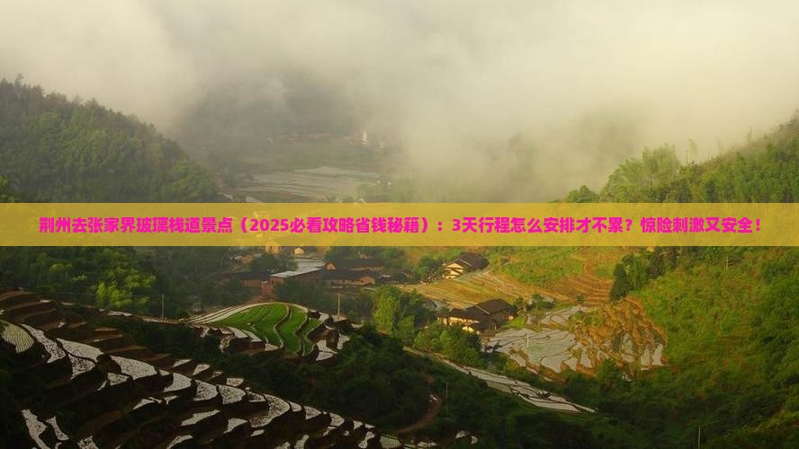 荆州去张家界玻璃栈道景点